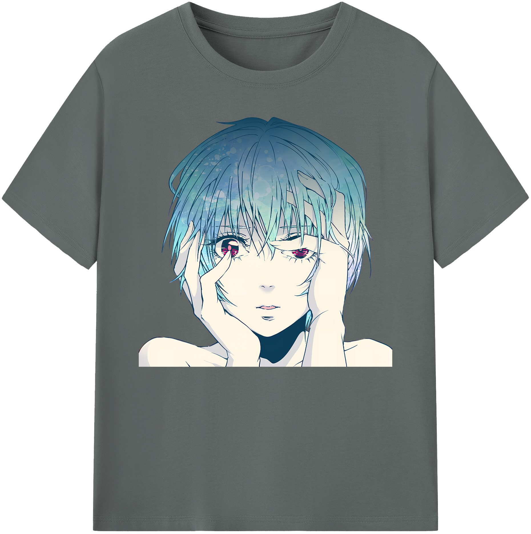 （画像用） EVA 新世紀エヴァンゲリオン 綿100％ メンズ半袖Tシャツ｜肌触りやわらか＆通気性